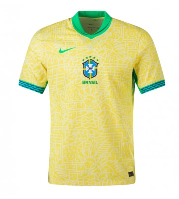 Brasilien Hjemmebanetrøje Copa America 2024 Kort ærmer